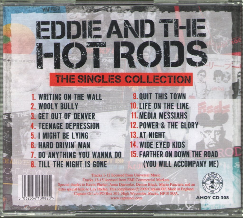 Eddie And The Hot Rods - Singles Collection - Cd
