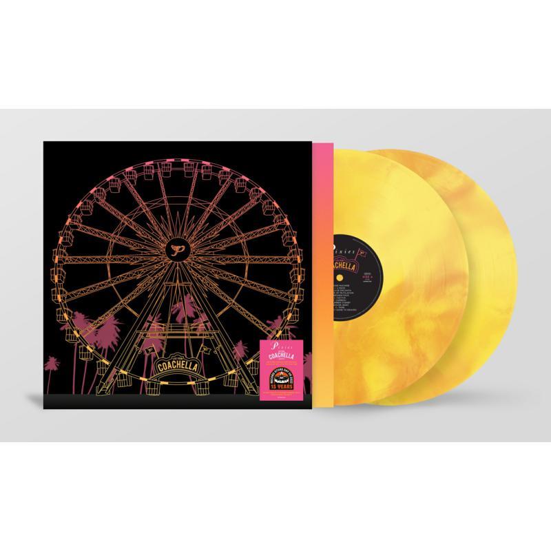 Pixies - Live From Coachella 2004 (140g Orange and Yellow Marbled Vinyl) - Double Lp