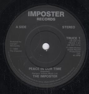 Imposter (elvis costello) - Peace In Our Time - 7 Inch