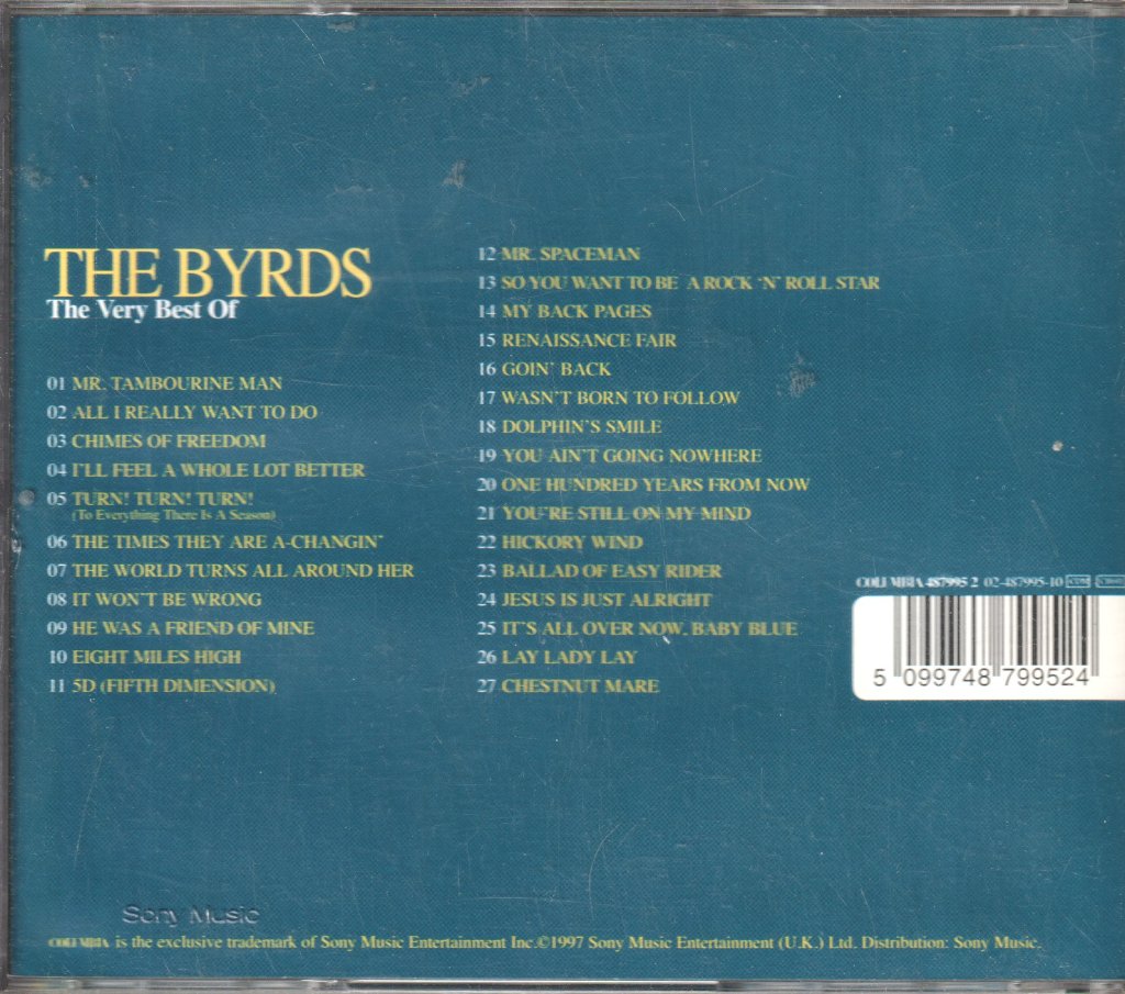 Byrds - Very Best Of - Cd