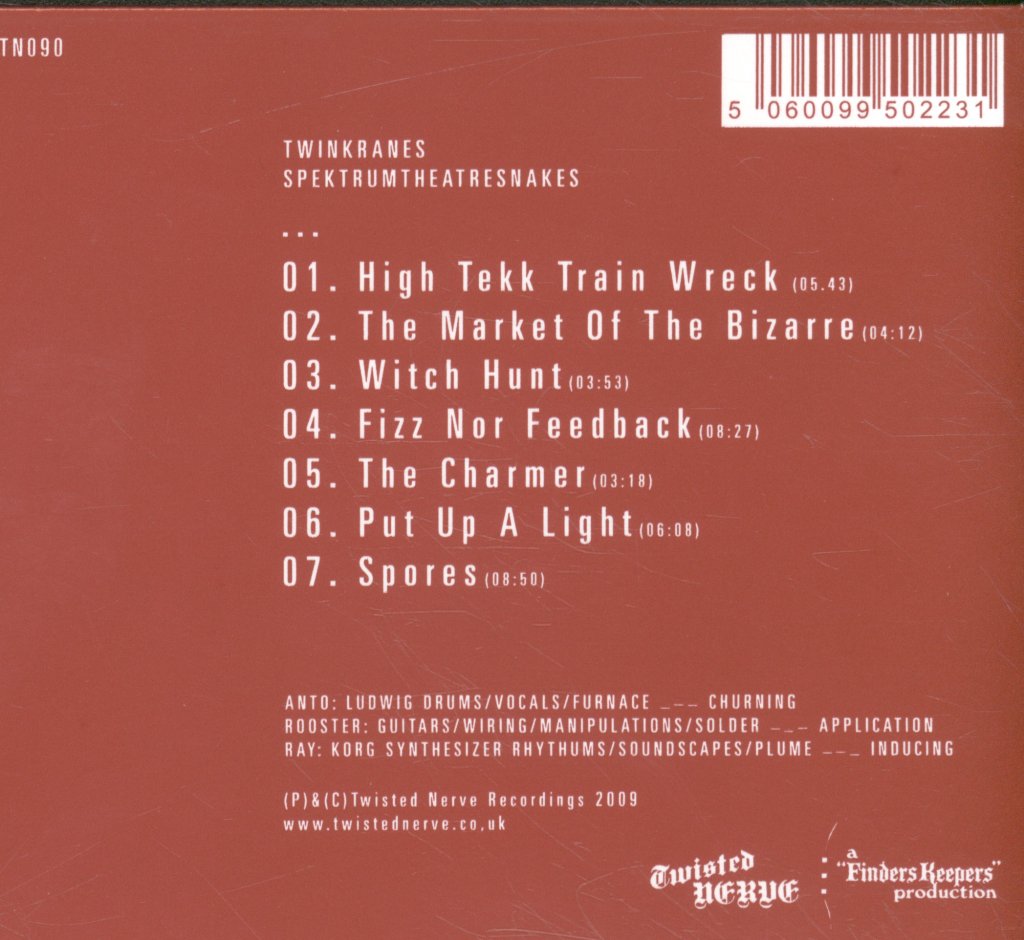 Twinkranes - Spektrum Theatre Snakes - Cd