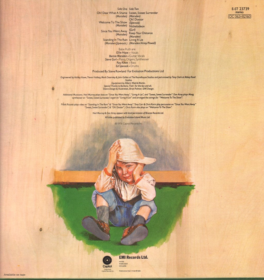 Babe Ruth - Kid's Stuff - Lp