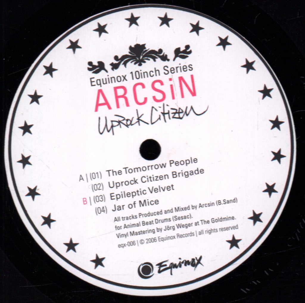 Arcsin - Uprock Citizen - 10 Inch