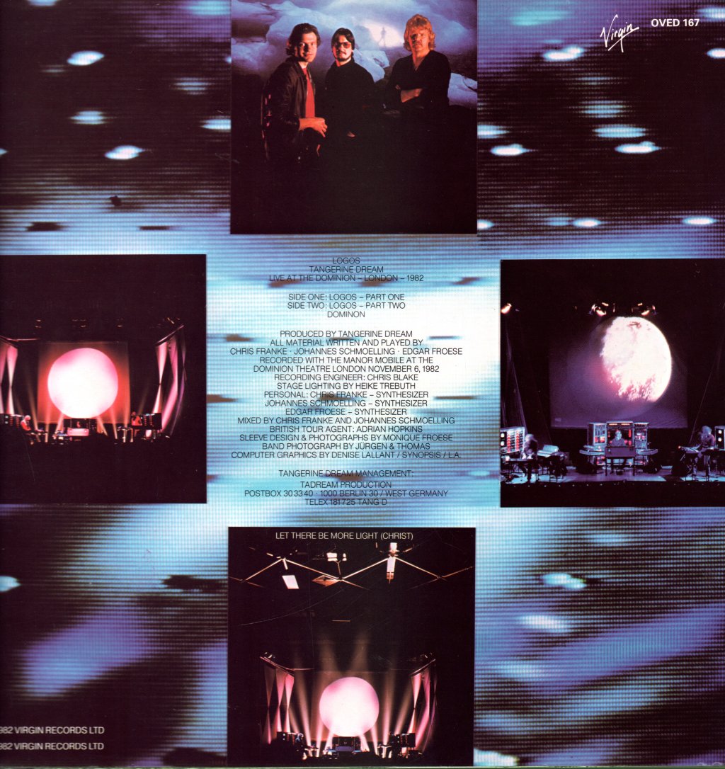 Tangerine Dream - Logos Live - Lp