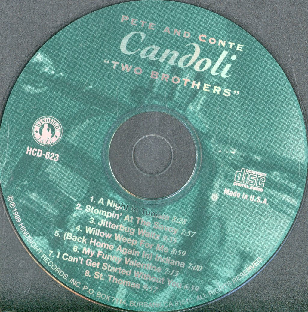 Pete And Conte Candoli - Two Brothers - Cd