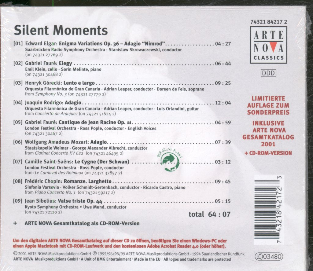 Various Artists - Silent Moments - Cd