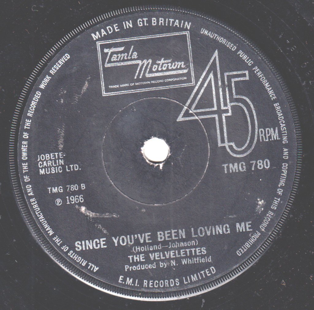 Velvelettes - These Things Will Keep Me Loving You - 7 Inch