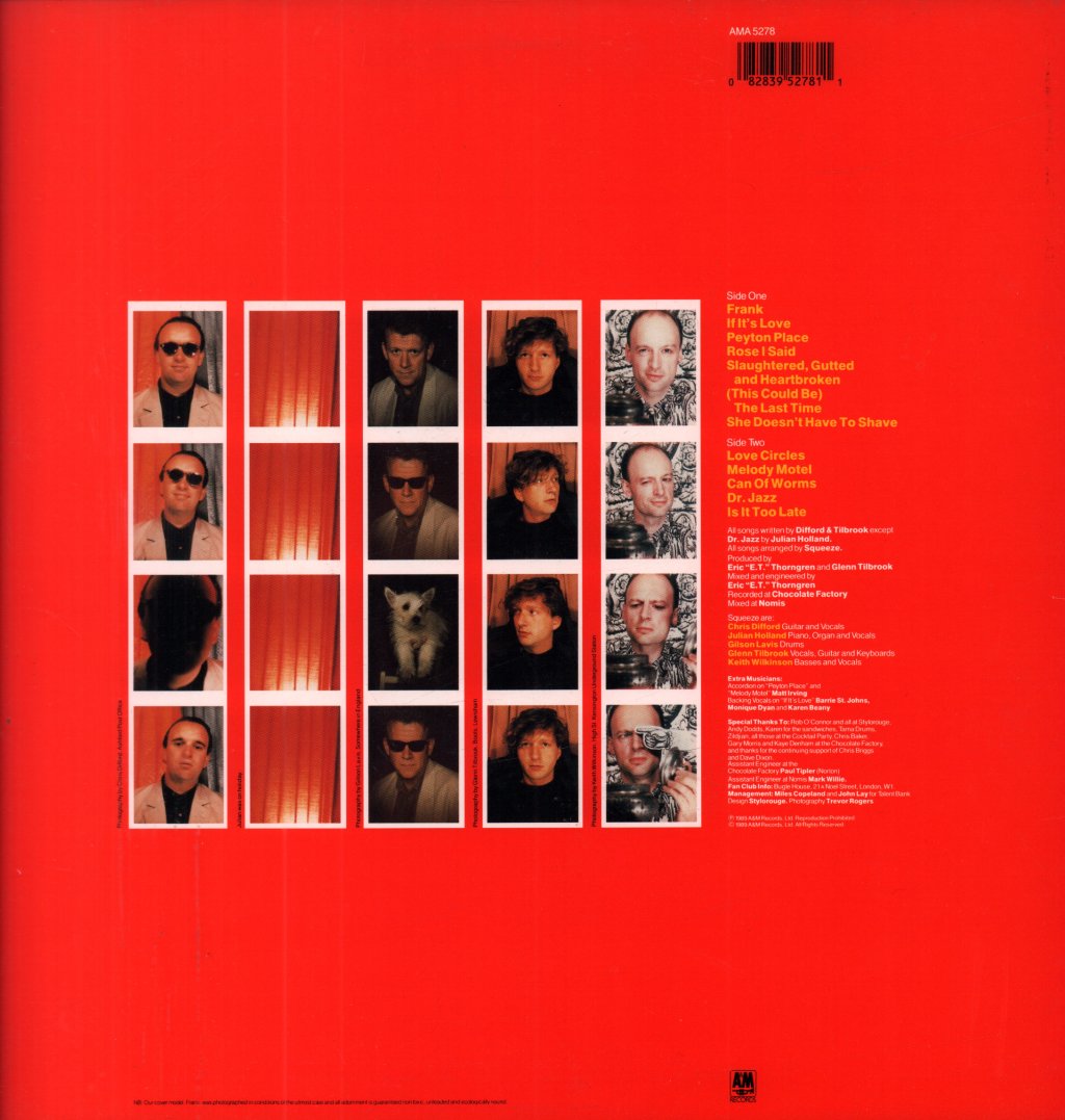 Squeeze - Frank - Lp