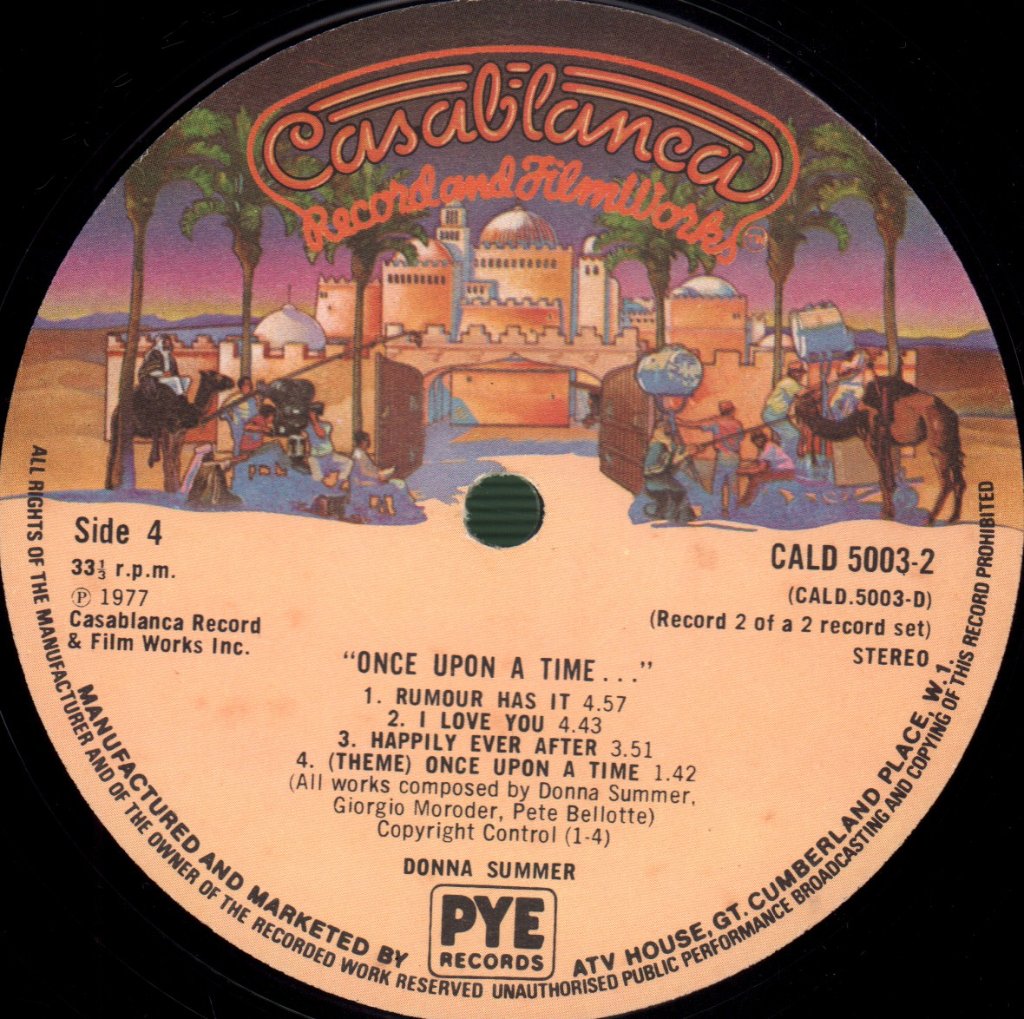 Donna Summer - Once Upon A Time - Double Lp