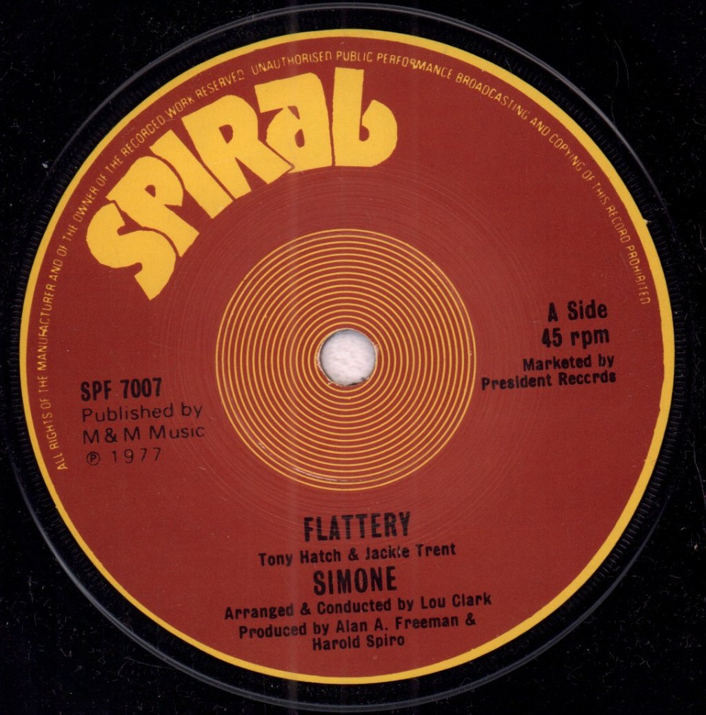 Simone - Flattery - 7 Inch