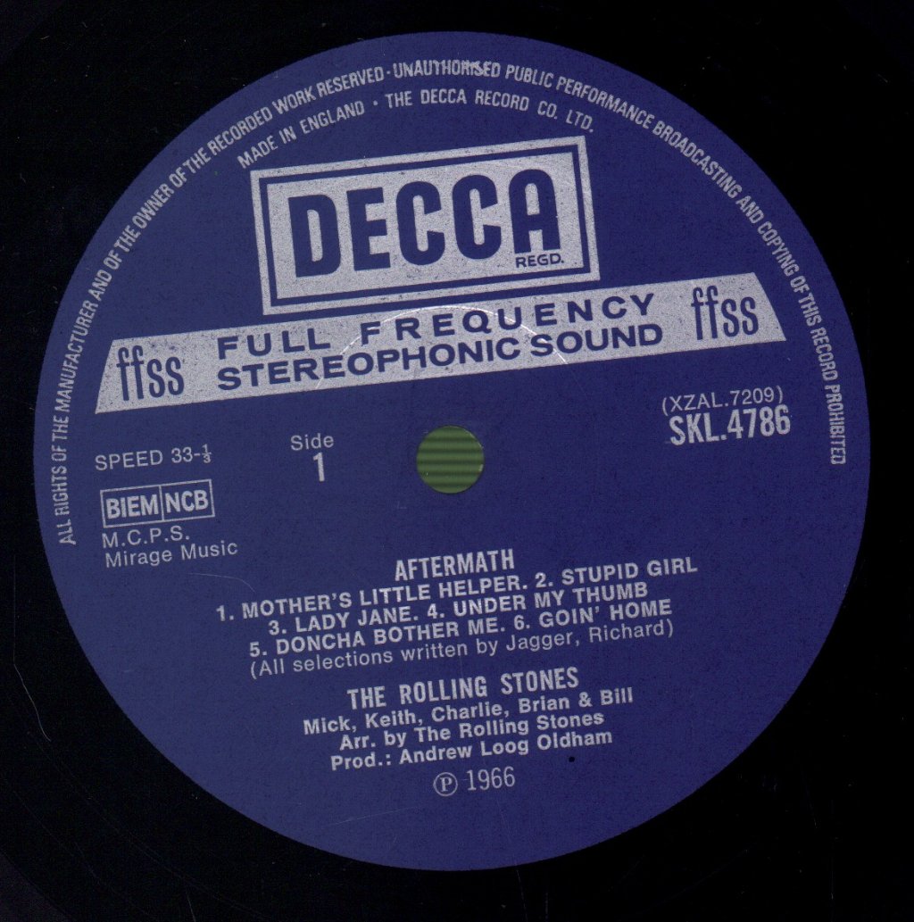 Rolling Stones - Aftermath - Lp