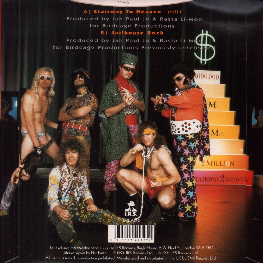 Dread Zeppelin - Stairway To Heaven - 7 Inch
