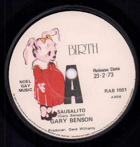 Gary Benson - Sausalito - 7 Inch