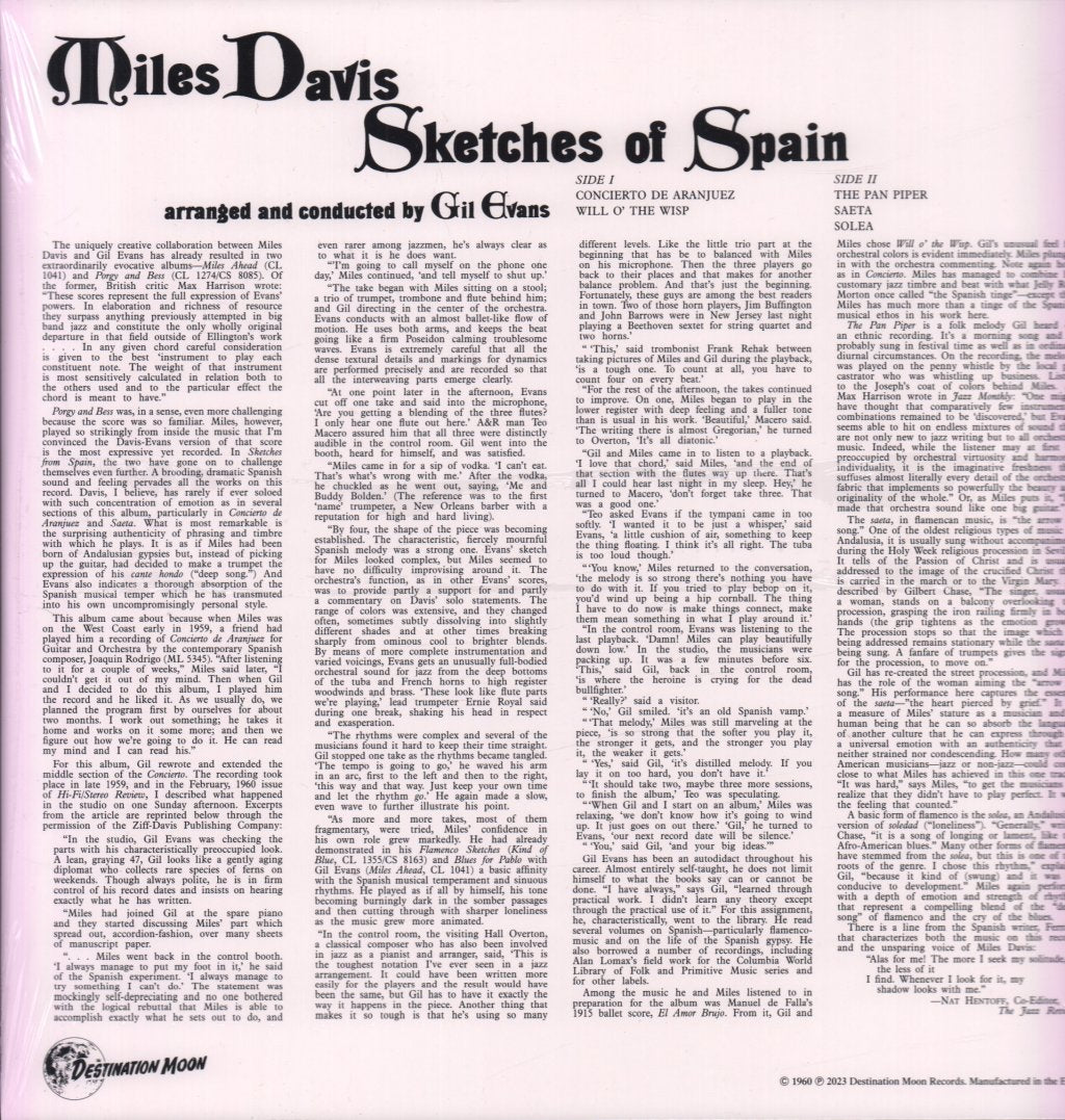 Miles Davis - Sketches Of Spain - Lp