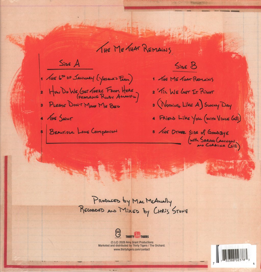 Amy Grant - Me That Remains - Lp