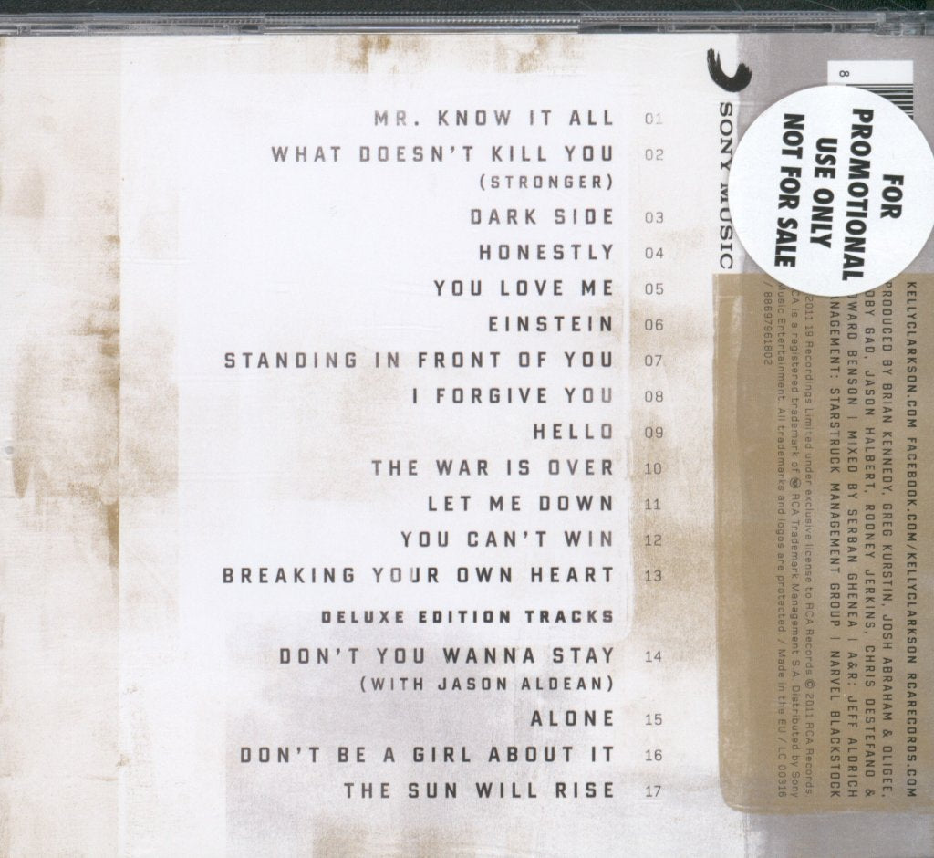 Kelly Clarkson - Stronger - Cd