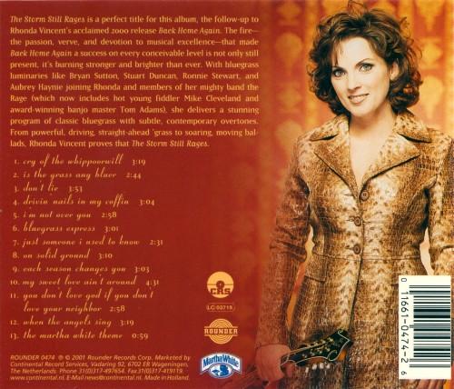 Rhonda Vincent - Storm Still Rages - Cd