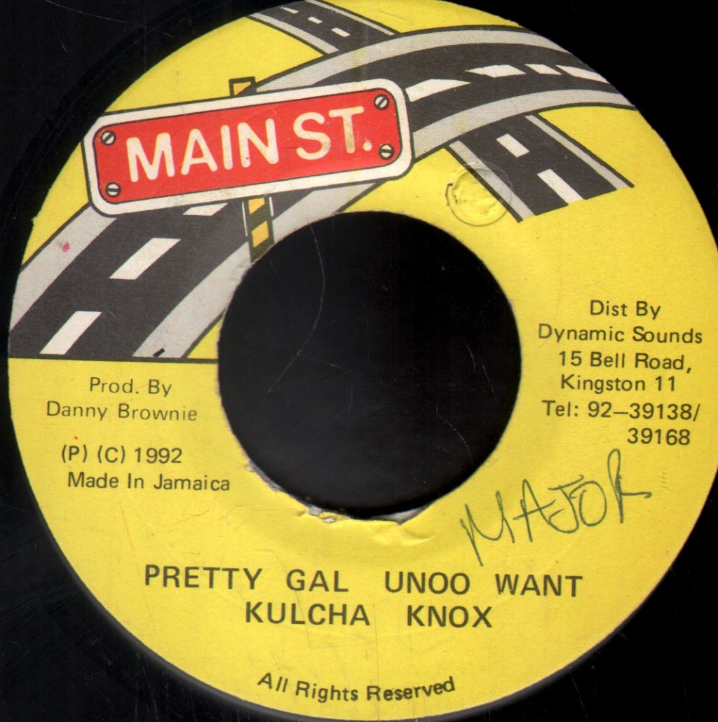 Kulcha Knox - Pretty Gal Unoo Want - 7 Inch