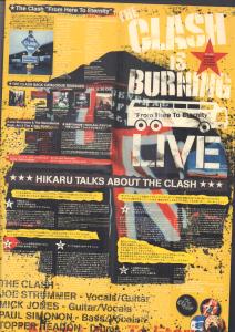 Clash - Is Burning - Flyer