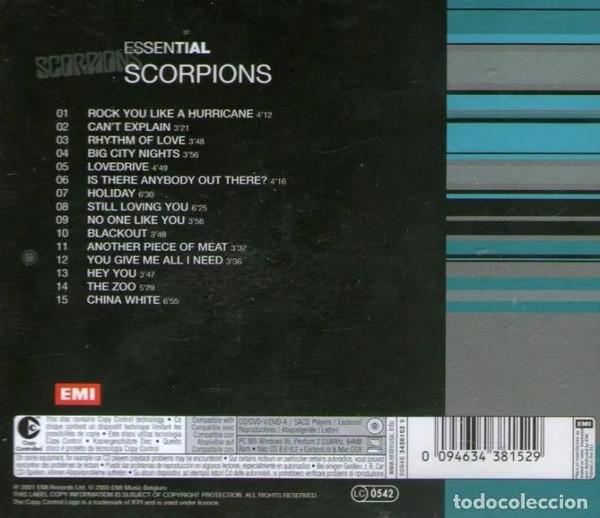 Scorpions - Essential Scorpions - Cd