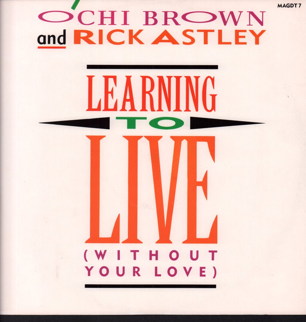 Ochi Brown And Rick Astley - Learning To Live - 12 Inch