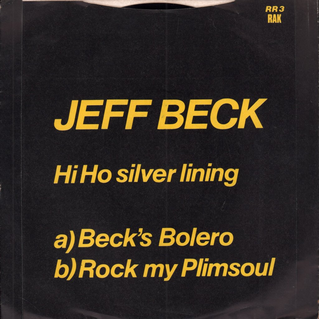 Jeff Beck - Hi Ho Silver Lining - 7 Inch