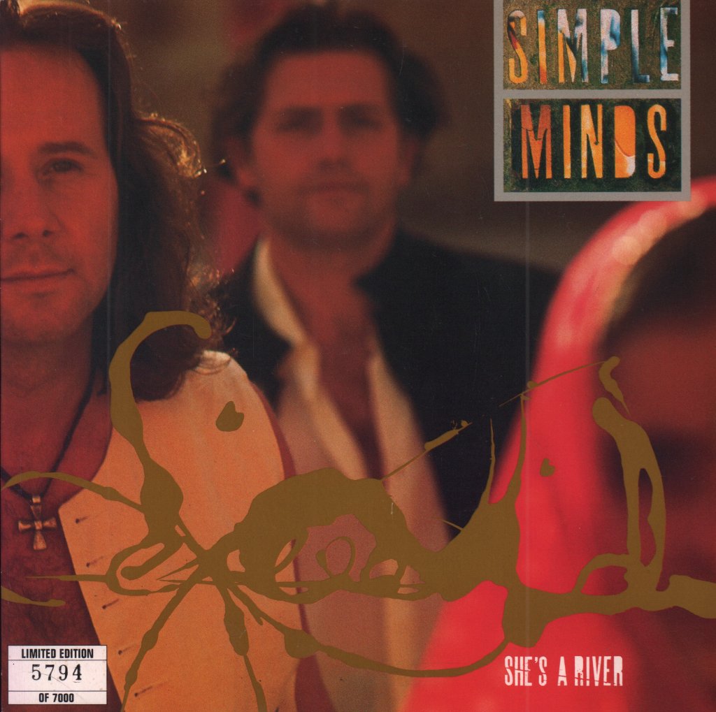 Simple Minds - She's A River - 7 Inch