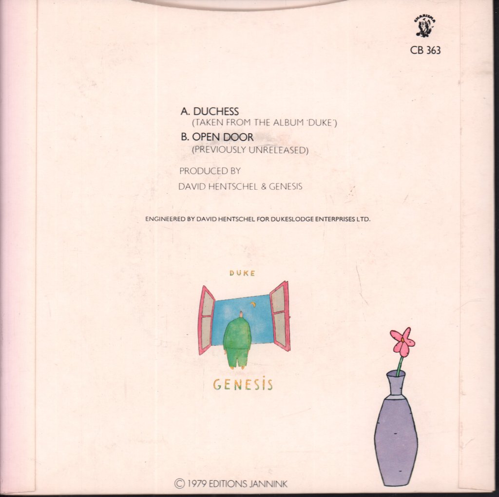 Genesis - Duchess - 7 Inch