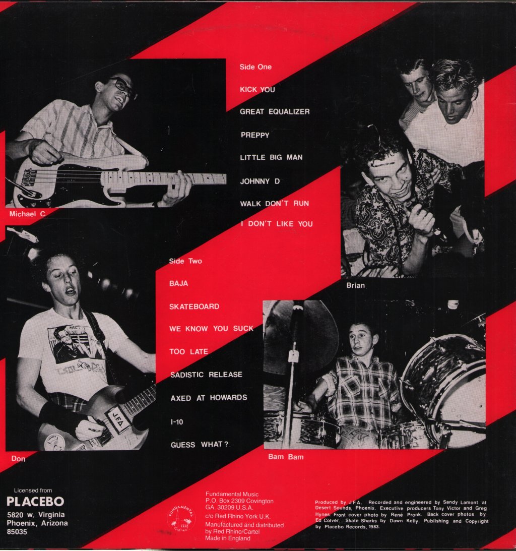 J.F.A. - Valley Of The Yakes - 12 Inch