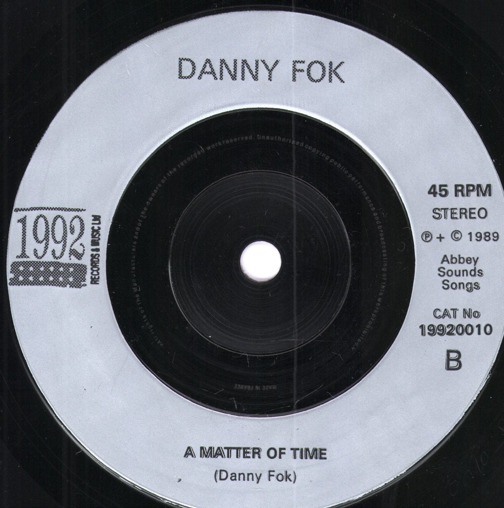 Danny Fok - All I Want - 7 Inch
