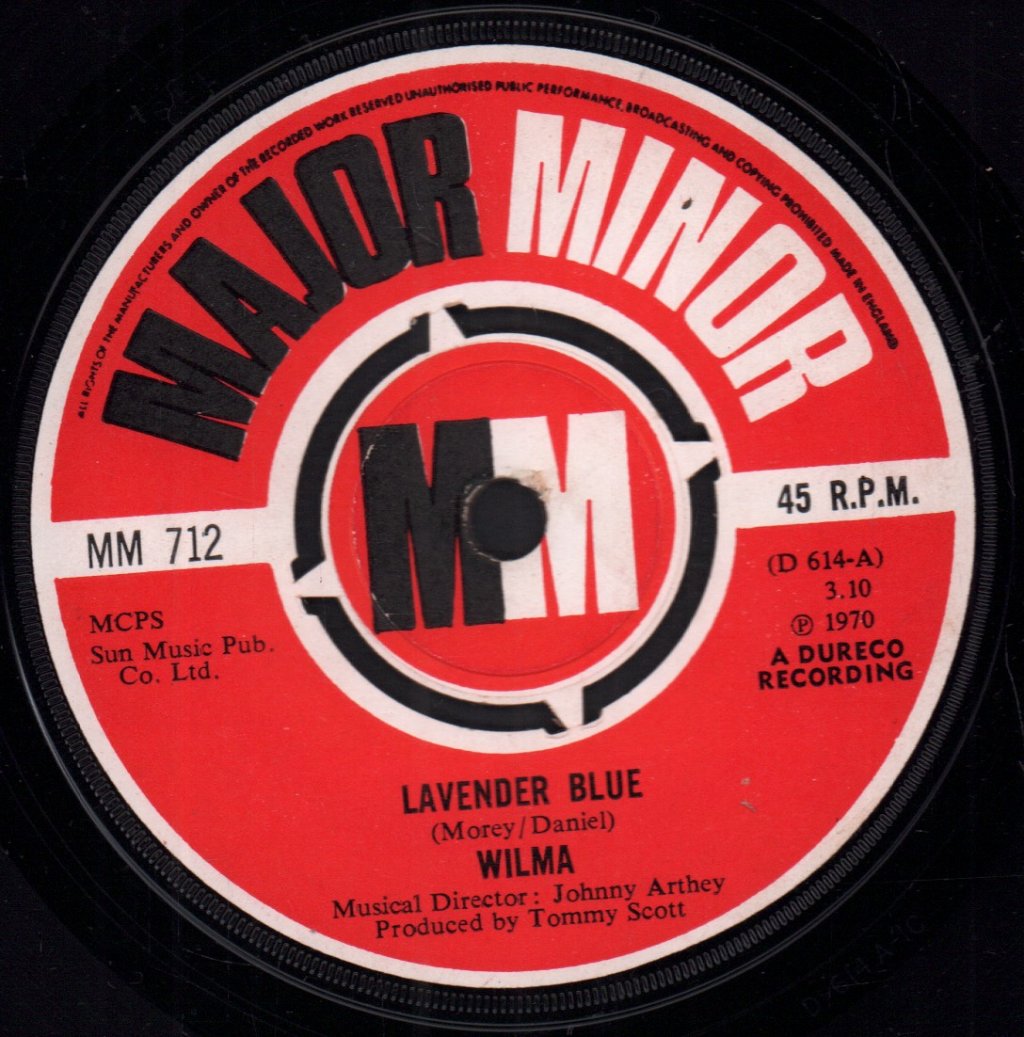 Wilma - Lavender Blue - 7 Inch