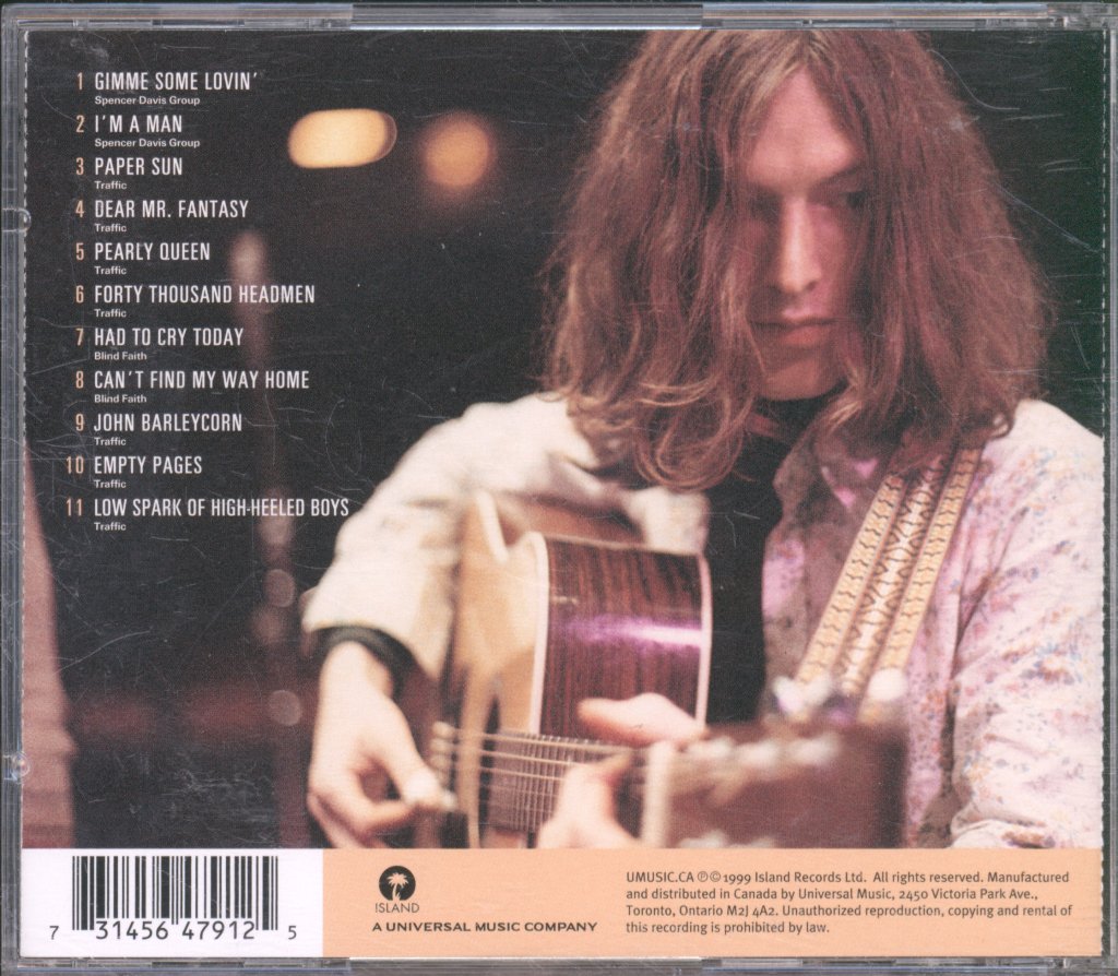 Steve Winwood - Best Of Steve Winwood - Cd