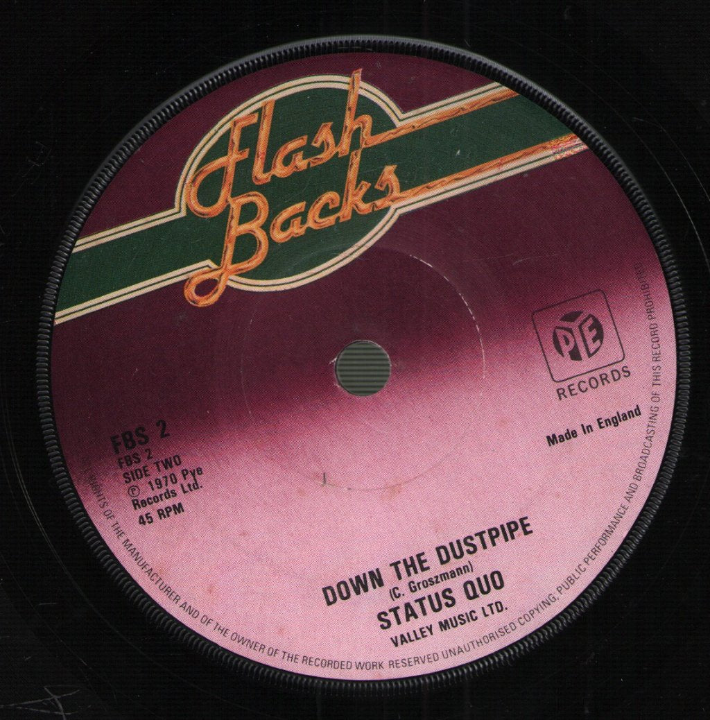 Status Quo - Pictures Of Matchstick Men - 7 Inch