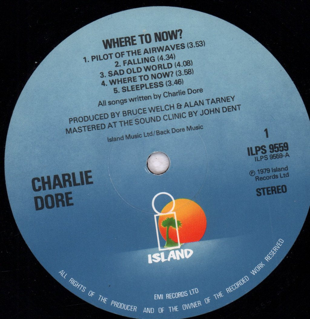 Charlie Dore - Where To Now - Lp