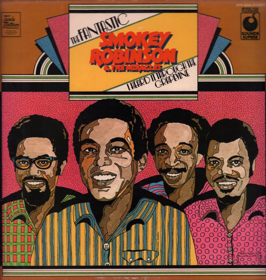 Smokey Robinson And The Miracles - I Heard It Through The Grapevine - Lp