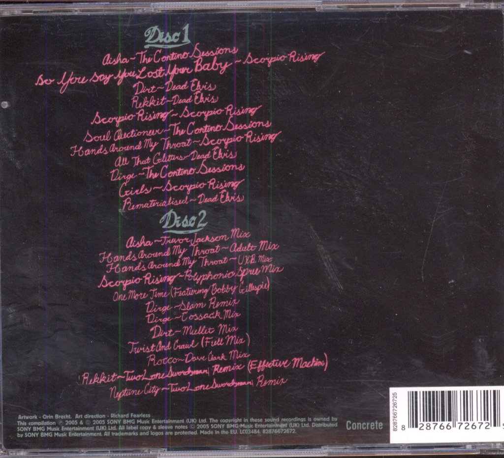 Death In Vegas - Milk It  - The Best Of Death In Vegas - Double Cd