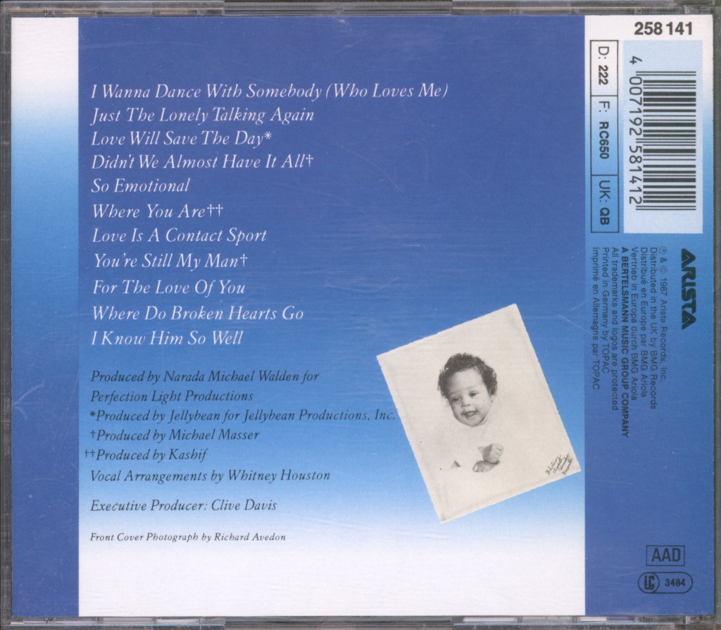 Whitney Houston - Whitney - Cd