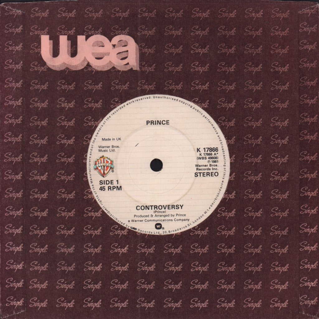Prince - Controversy - 7 Inch
