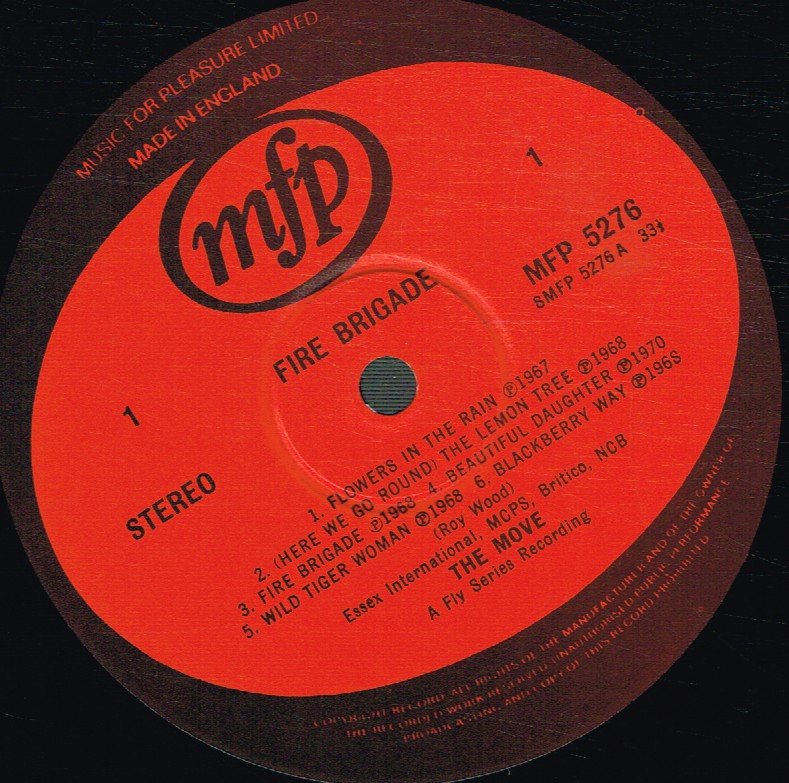 Move - Fire Brigade - Lp