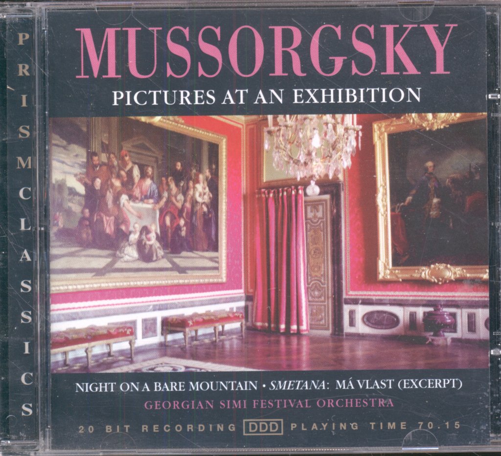 Georgian SIMI Festival Orchestra - Mussorgsky / Smetana - Pictures At An Exhibition / Night On A Bare Mountain / Má Vlast (Excerpt) - Cd
