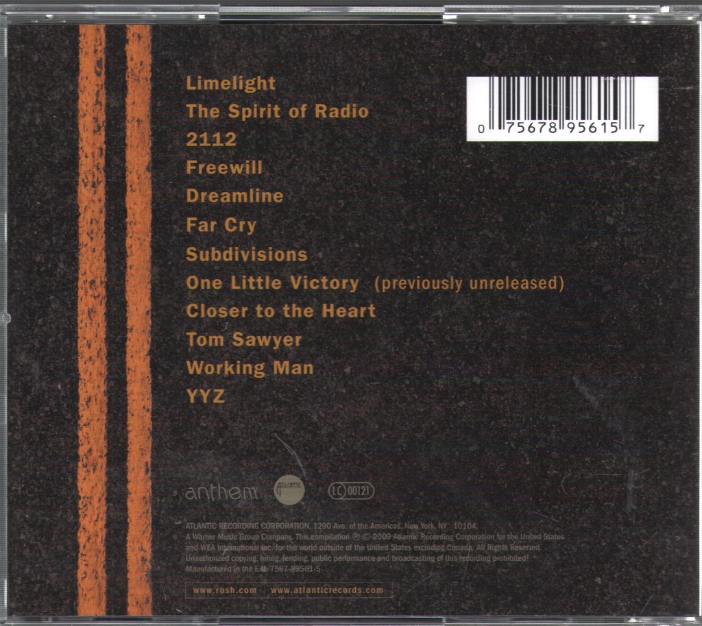 Rush - Working Men - Cd