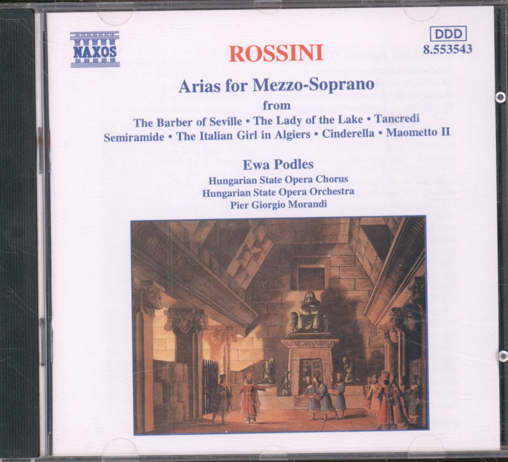 Ewa Podleś, Hungarian State Opera Orchestra - Rossini - Arias For Mezzo-Soprano - Cd