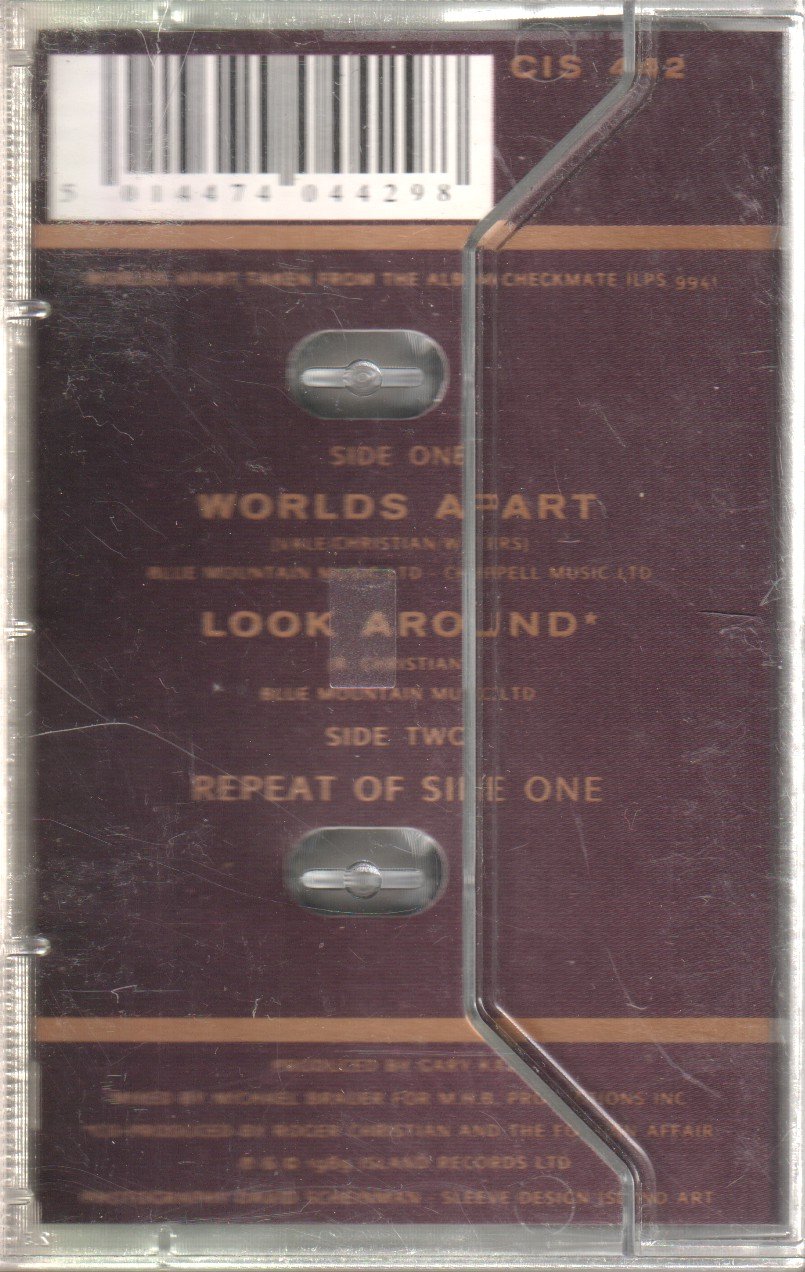 Roger Christian - Worlds Apart - Cassette