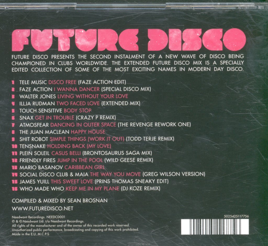Various Artists - Future Disco (The Extended Future Disco Mix) - Cd