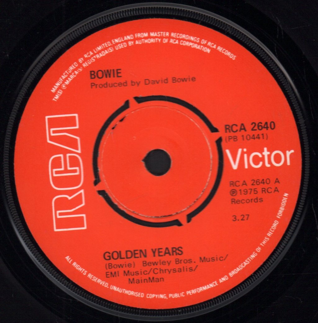 David Bowie - Golden Years - 7 Inch