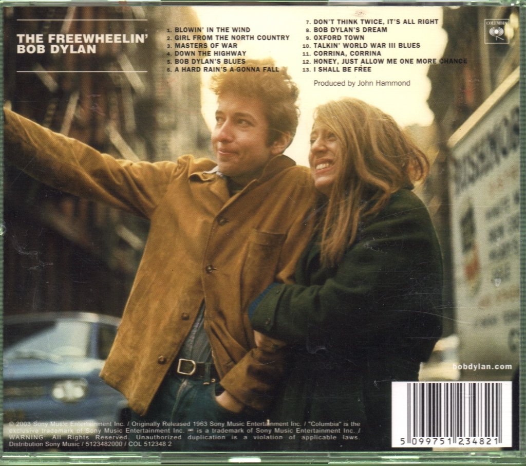 Bob Dylan - Freewheelin' Bob Dylan - Cd