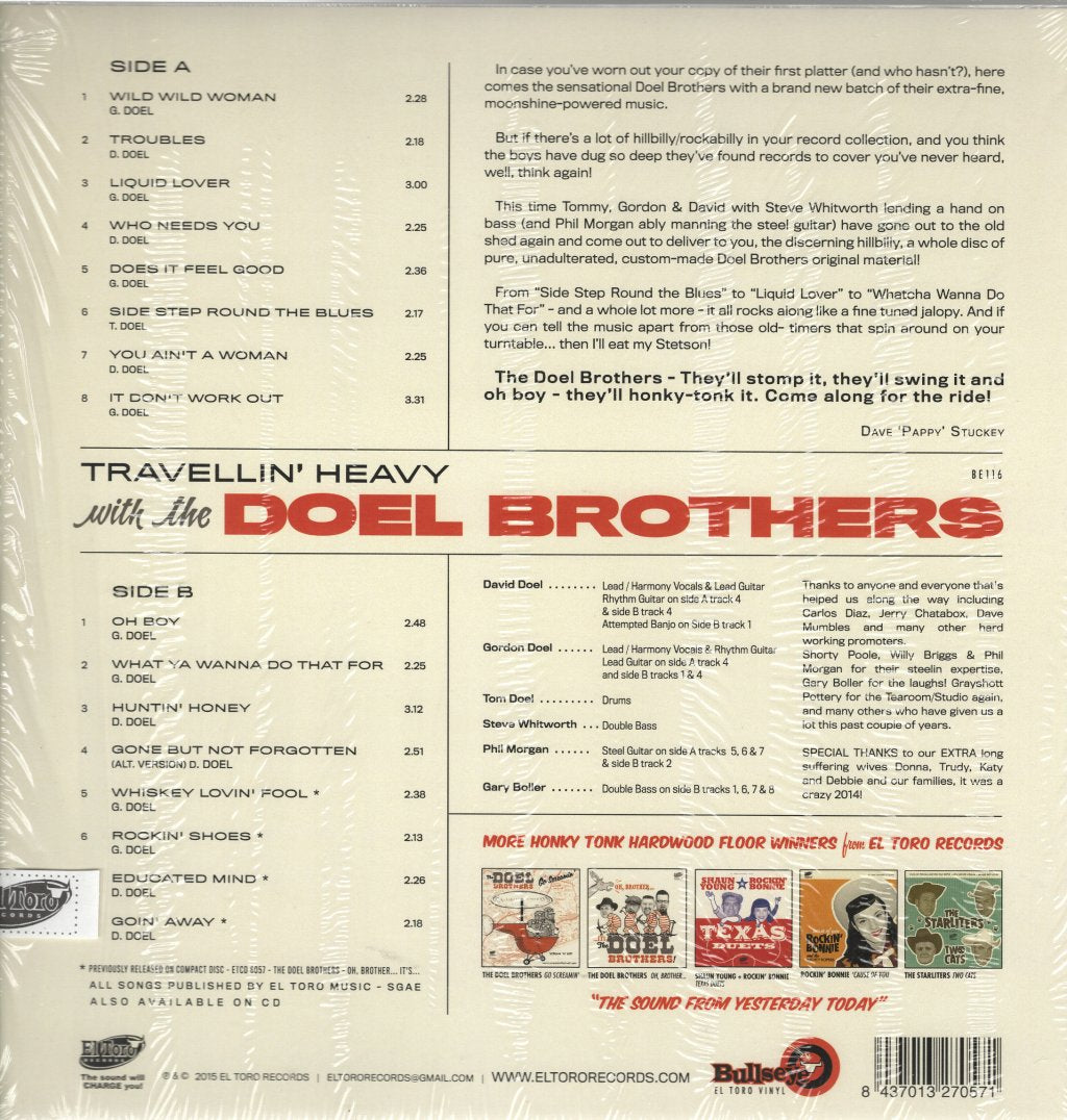 Doel Brothers - Travellin Heavy With The Doel Brothers - Lp