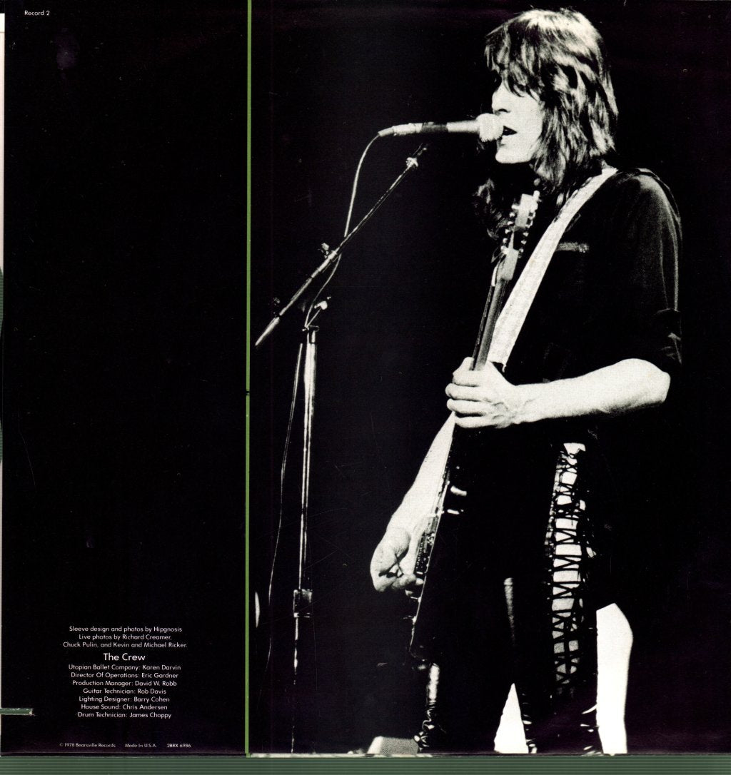 Todd Rundgren - Back To The Bars - Double Lp