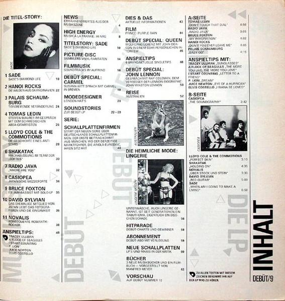 Various Artists - Debüt Zeitschrift Mit LP Nummer 09 - Lp