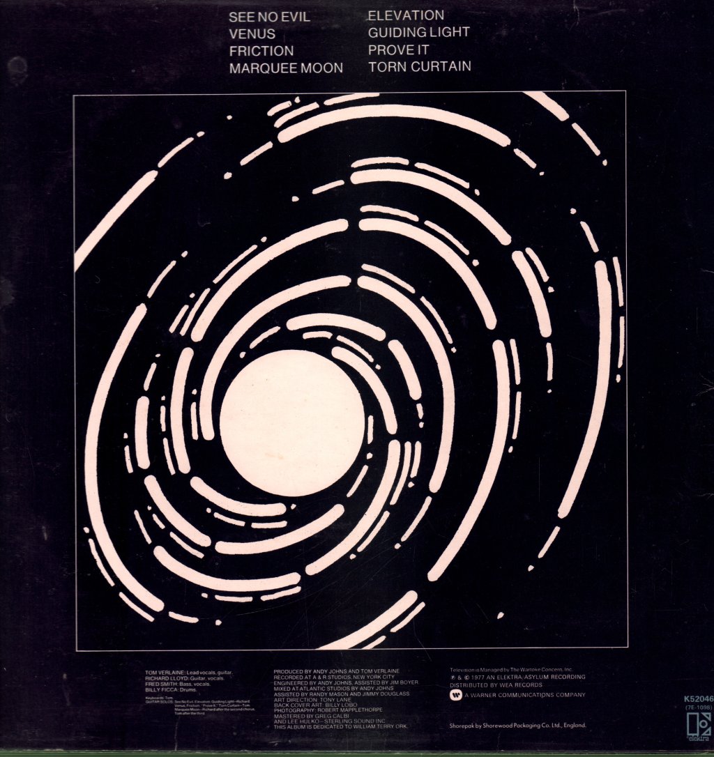 Television - Marquee Moon - Lp